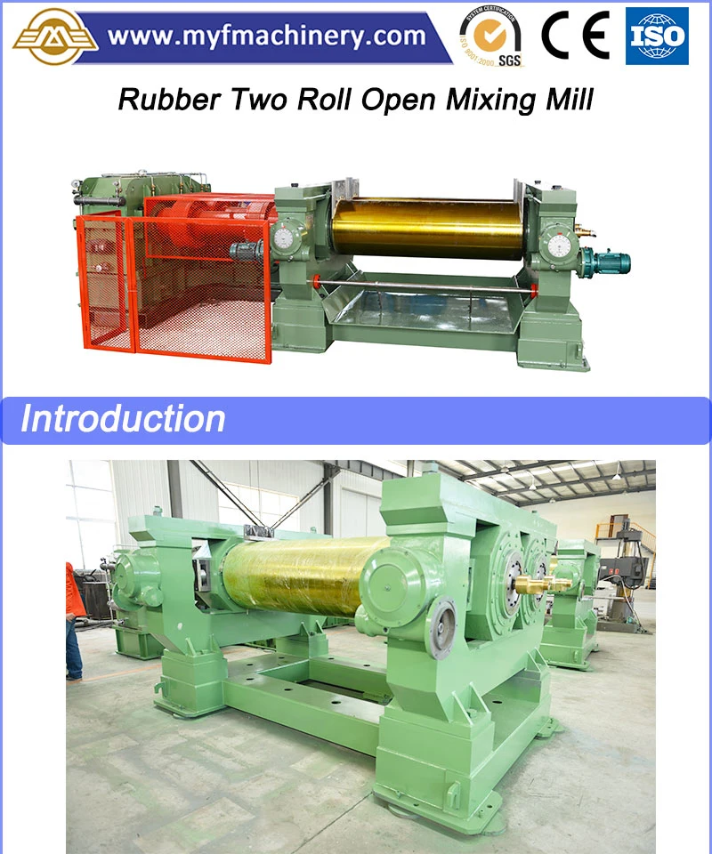 High Quality Xk660 26inch Rubber Mixing Rubber Mill with Stock Blender for Rubber Mixing Department