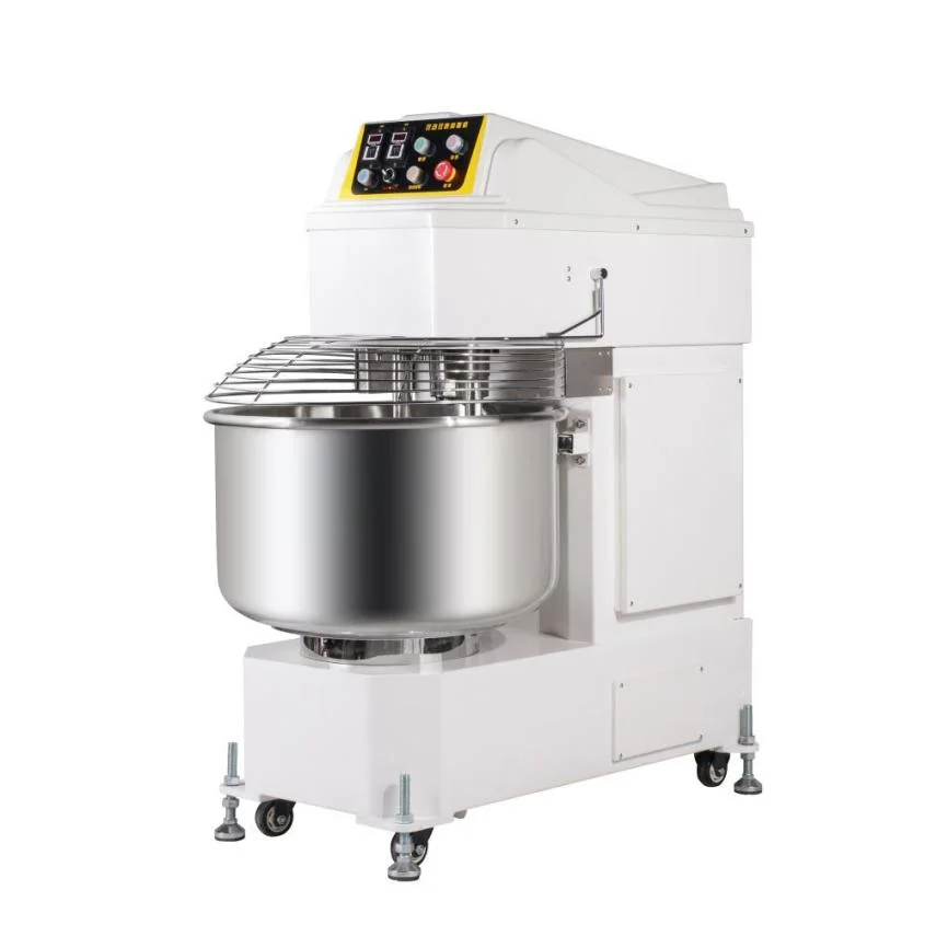 Industrial Commercial Heavy Duty 130L Bread Flour Mixer Machine 50kg 100kg Spiral Dough Mixer