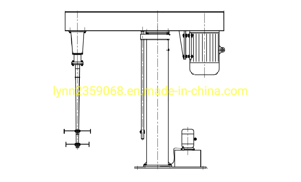 Stainless Steel High Speed Disperser for Acrylic Acid Paints